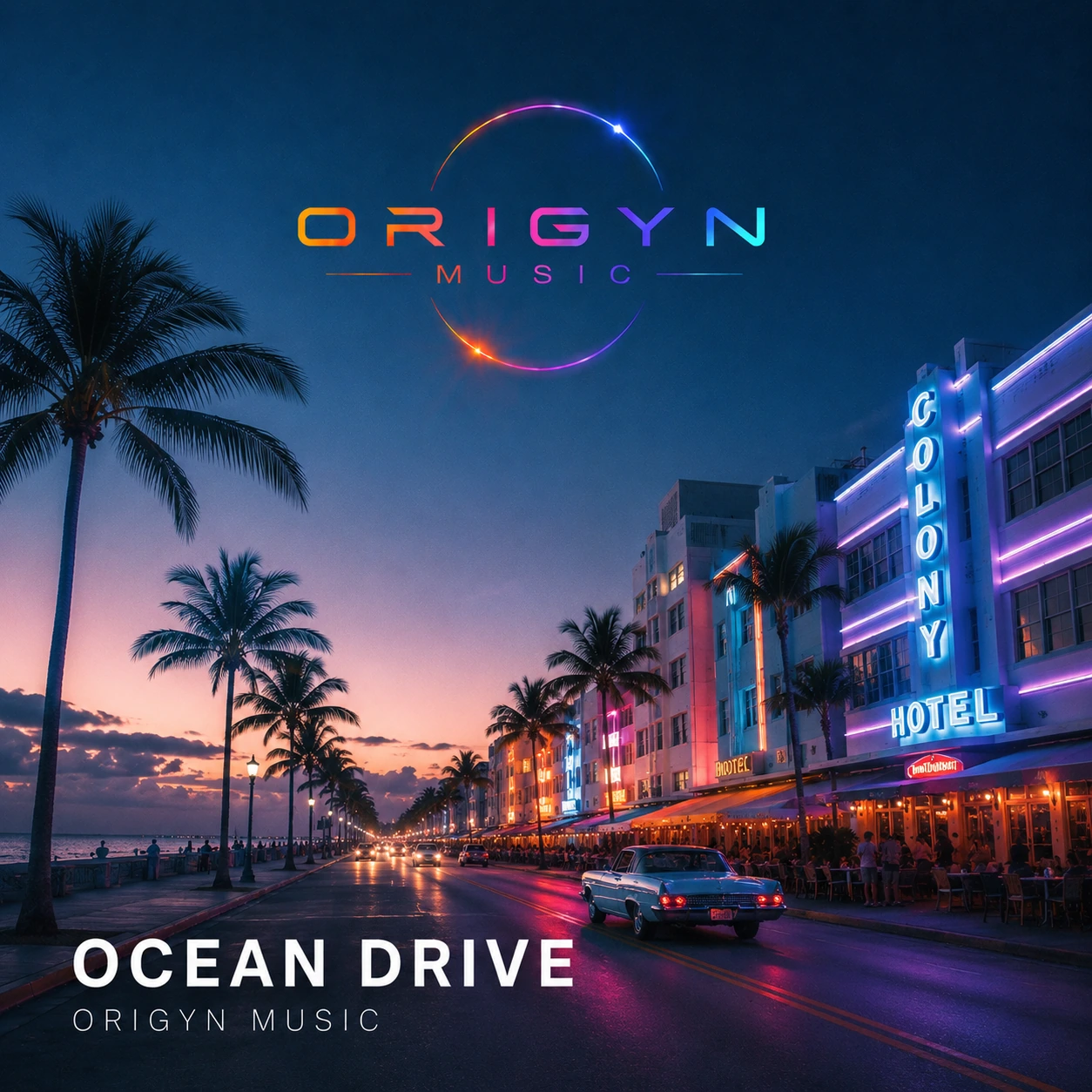 Pochette playlist Ocean Drive