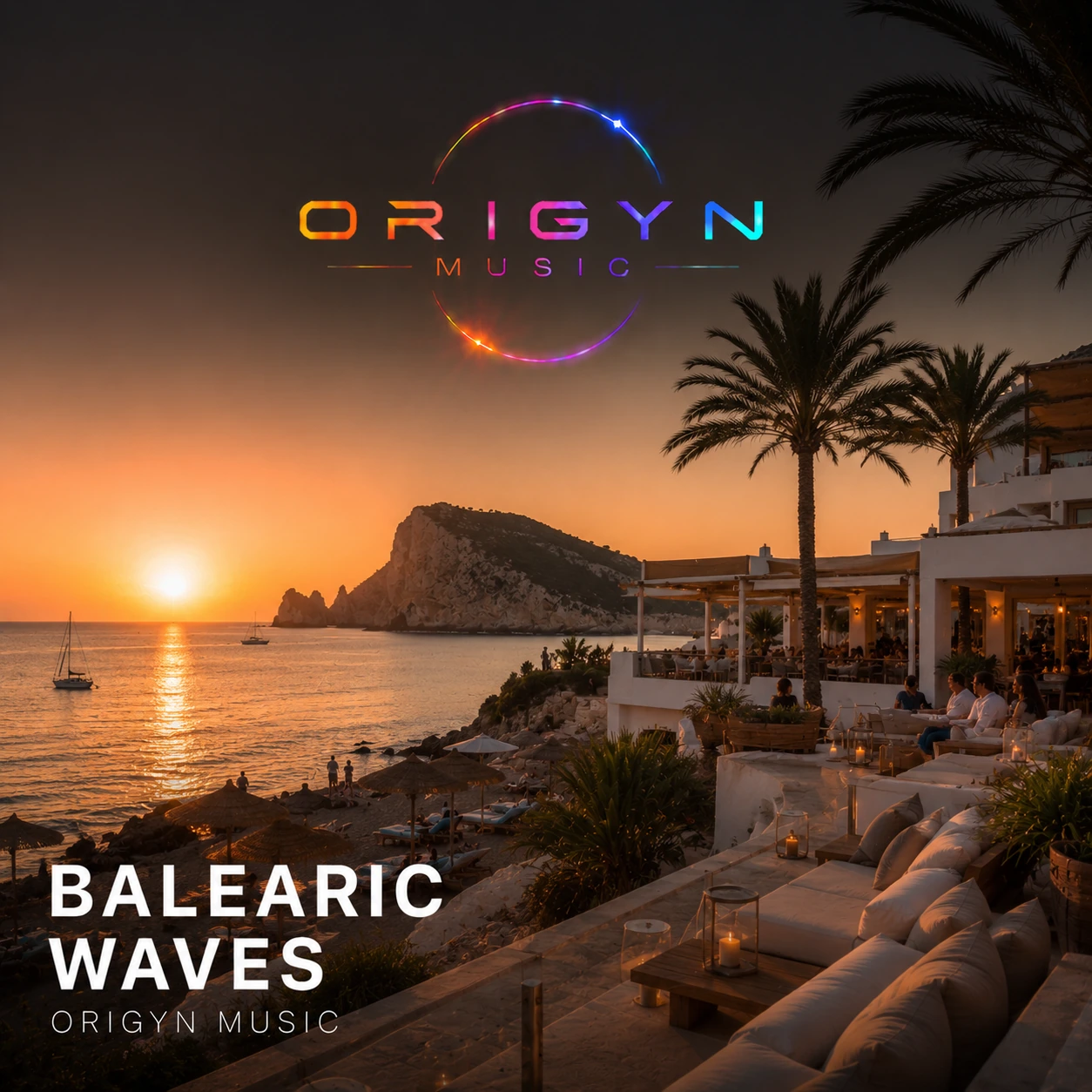 Pochette playlist Balearic Waves