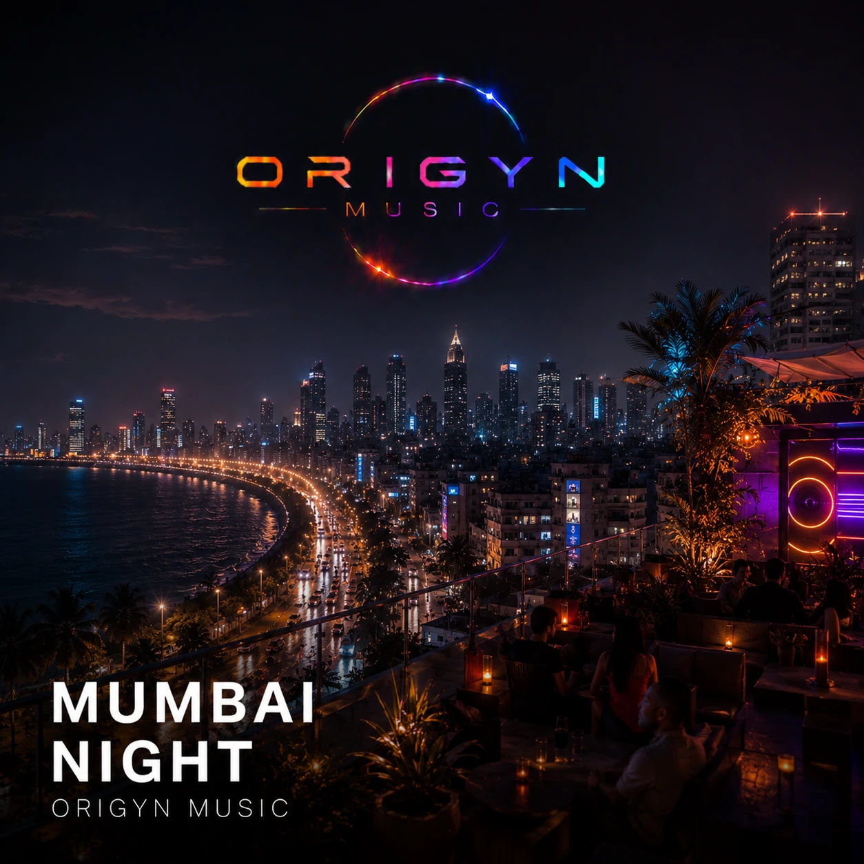 Pochette playlist Mumbai Night