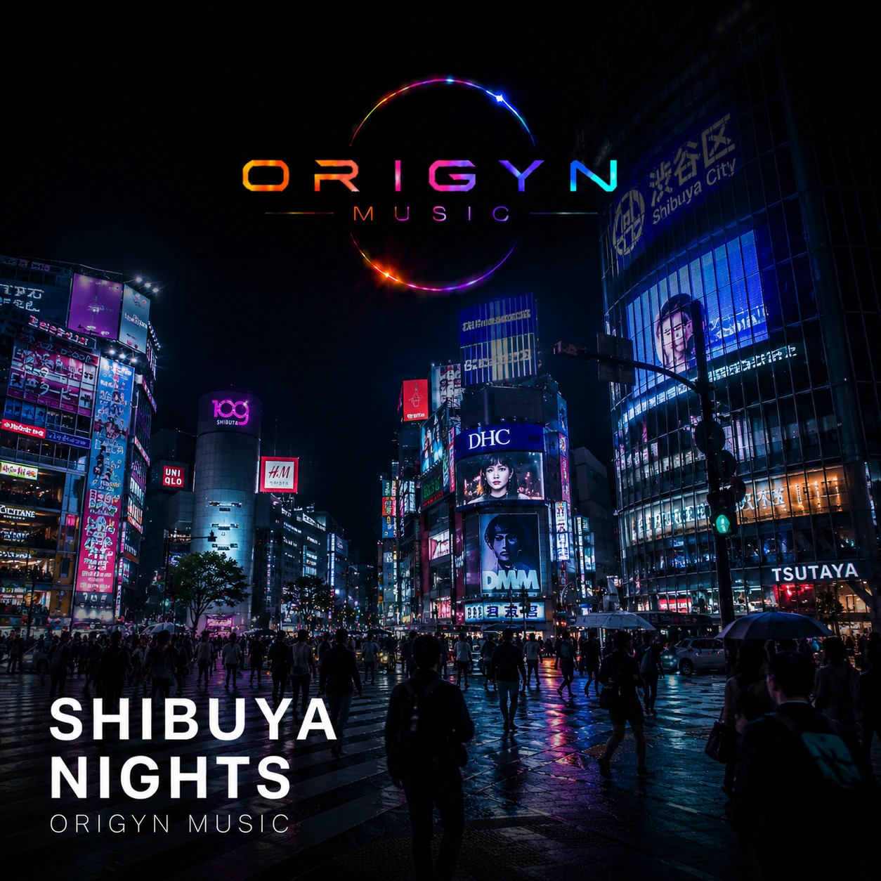 Pochette playlist Shibuya Nights